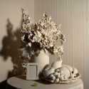 Trompe L'oeil, 2012 --- Still life painted in magnolia domestic paint 65 x 85cm Photography; C-type Lambda print, framed in black