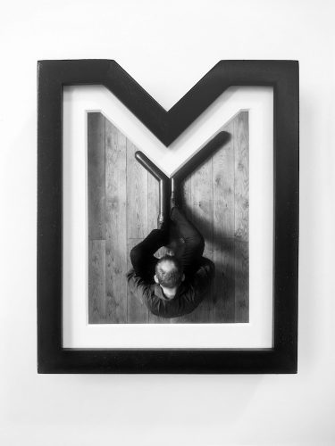 Shoes to face a corner (photography) 13 x 16cm framed, 2025