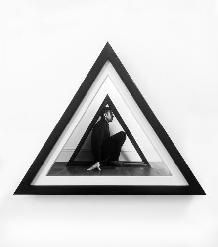 Shoes to Form a Triangle, 15 x 13cm (photography) 2025