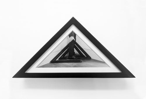 Shoes to stand in a corner, (photography) 15 x 30cm framed, 2025