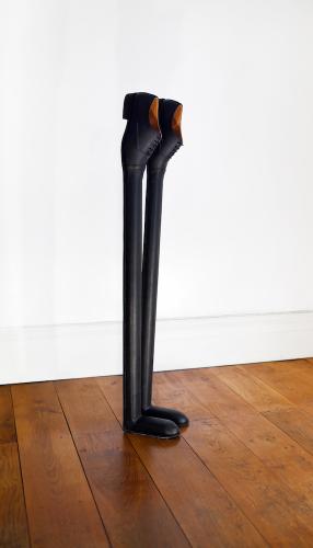 Shoes to walk on tiptoes, Sculpture, 2025